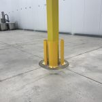 Steel protector for building column