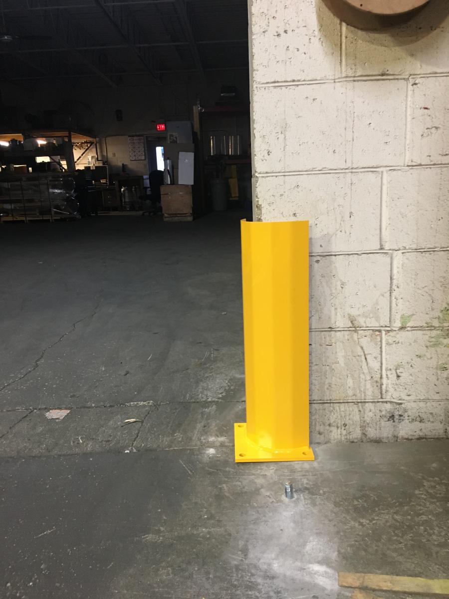 Warehouse wall corner guards