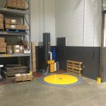 Handle It 1200UL ultra low pallet wrapper with ring ramp