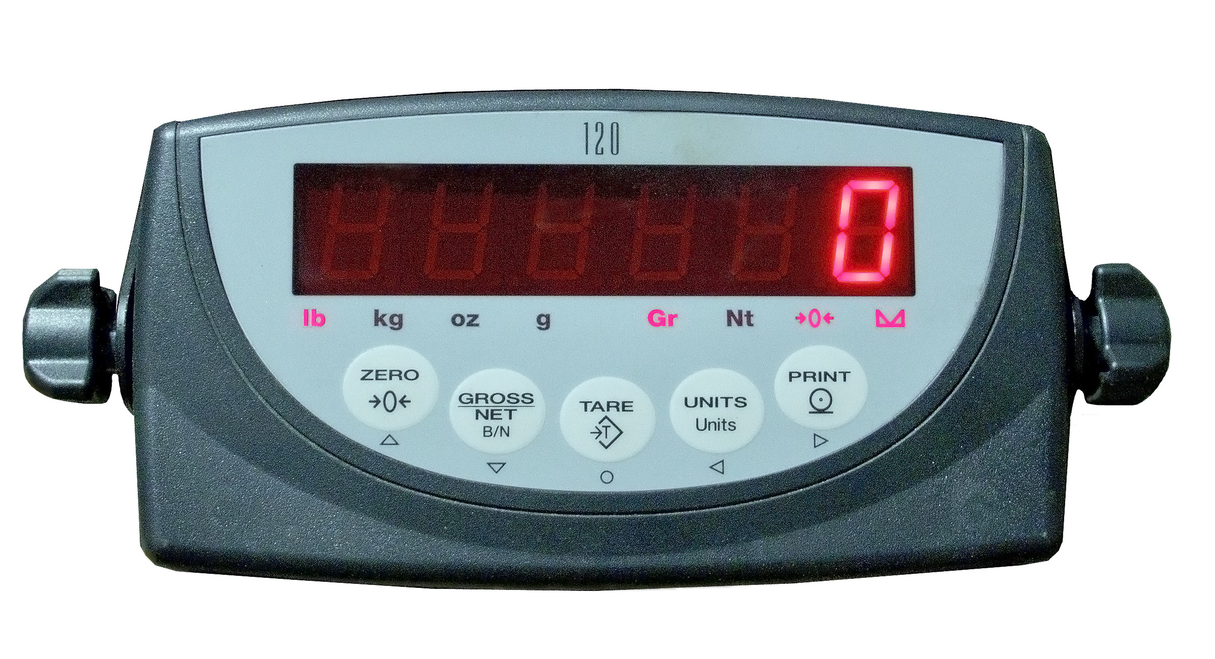 Available weigh scales built into the machine