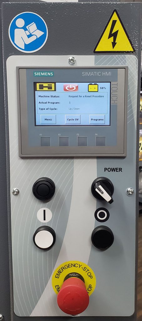 Model 3000 Siemens touchscreen control panel