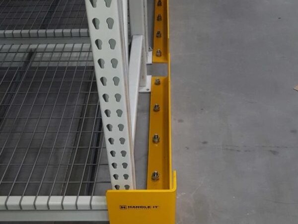 Custom Guarding for a Very Narrow Aisle Pallet Rack