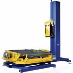 Fully automatic turntable stretch wrapper 40 pallets per hour production
