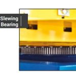 Slewing bearing for high speeds and reliability