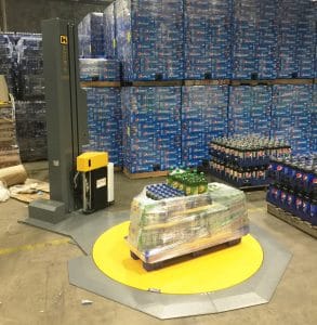 Pallet Wrap Machine for Beverage Industry