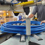 Wrapping Coiled Hose with SA-50C