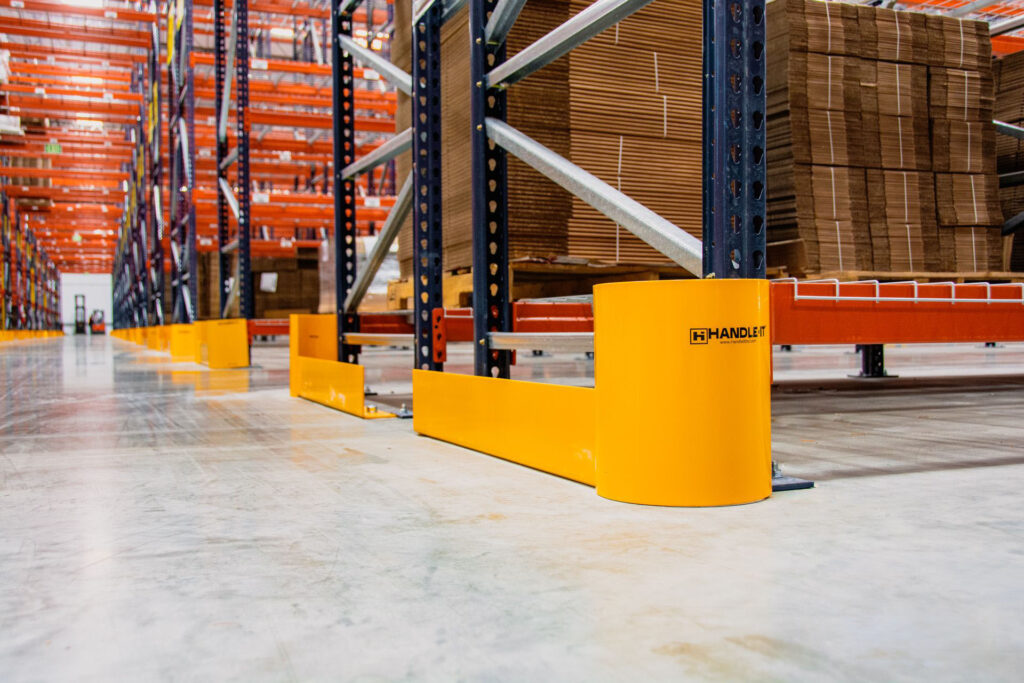 Rack Protectors Installation Pallet Racking