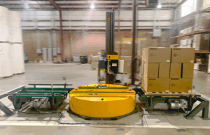 How Fully Automatic Stretch Wrappers Fit into a Fully Automated Warehouse