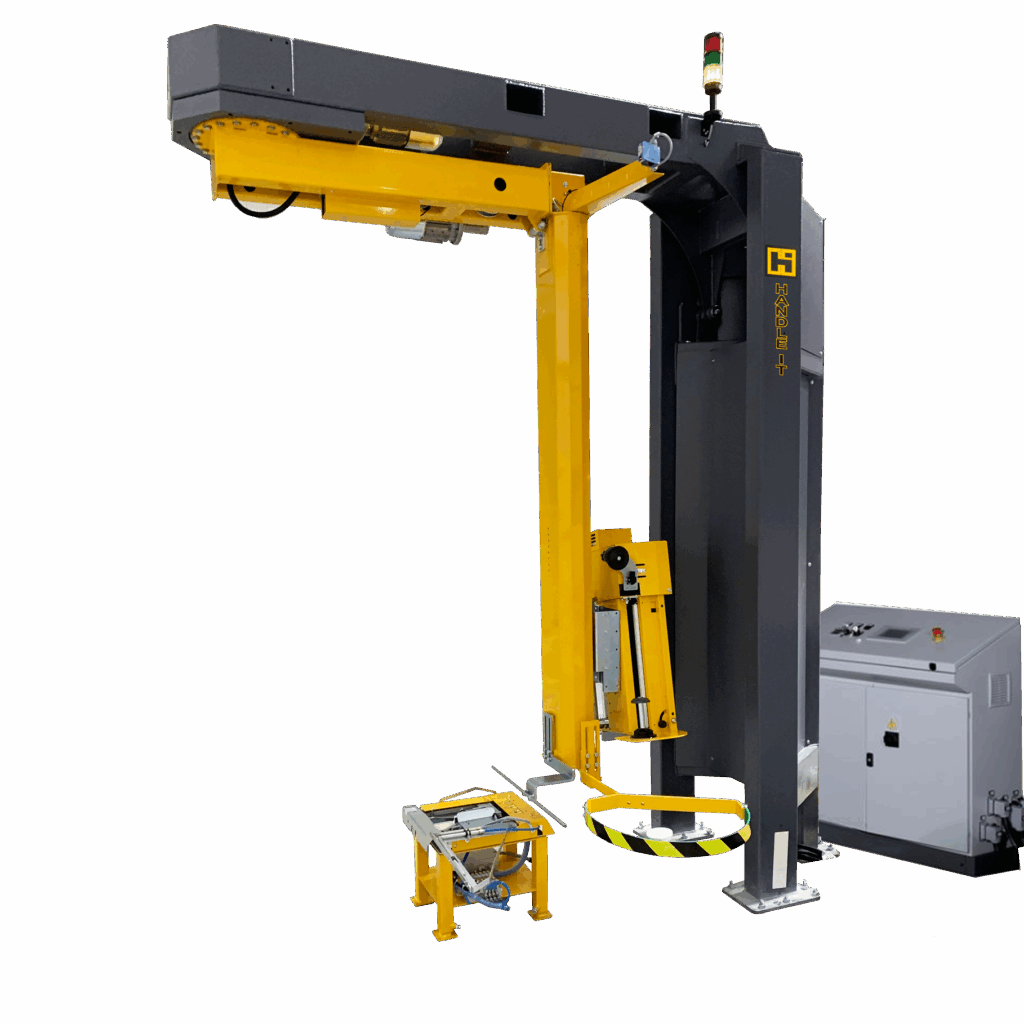 FA 4300 Automatic Conveyor Rotary Arm Pallet Wrapper